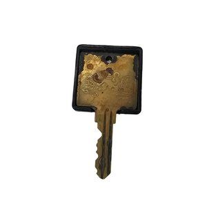 Vintage Hotel Key Fob Room 633 Lion Emblem